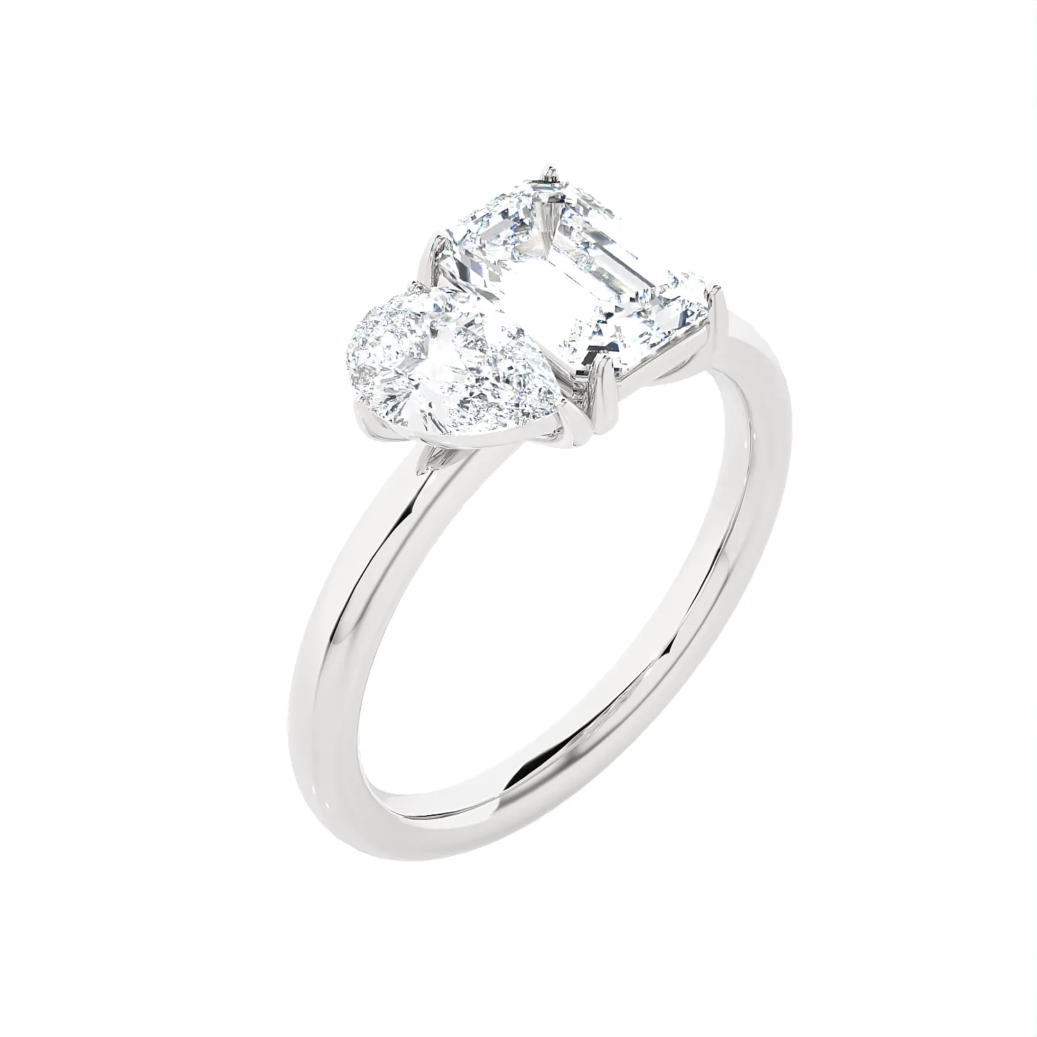 1 3/4 ctw Multi-Shape Lab Grown Diamond Ring