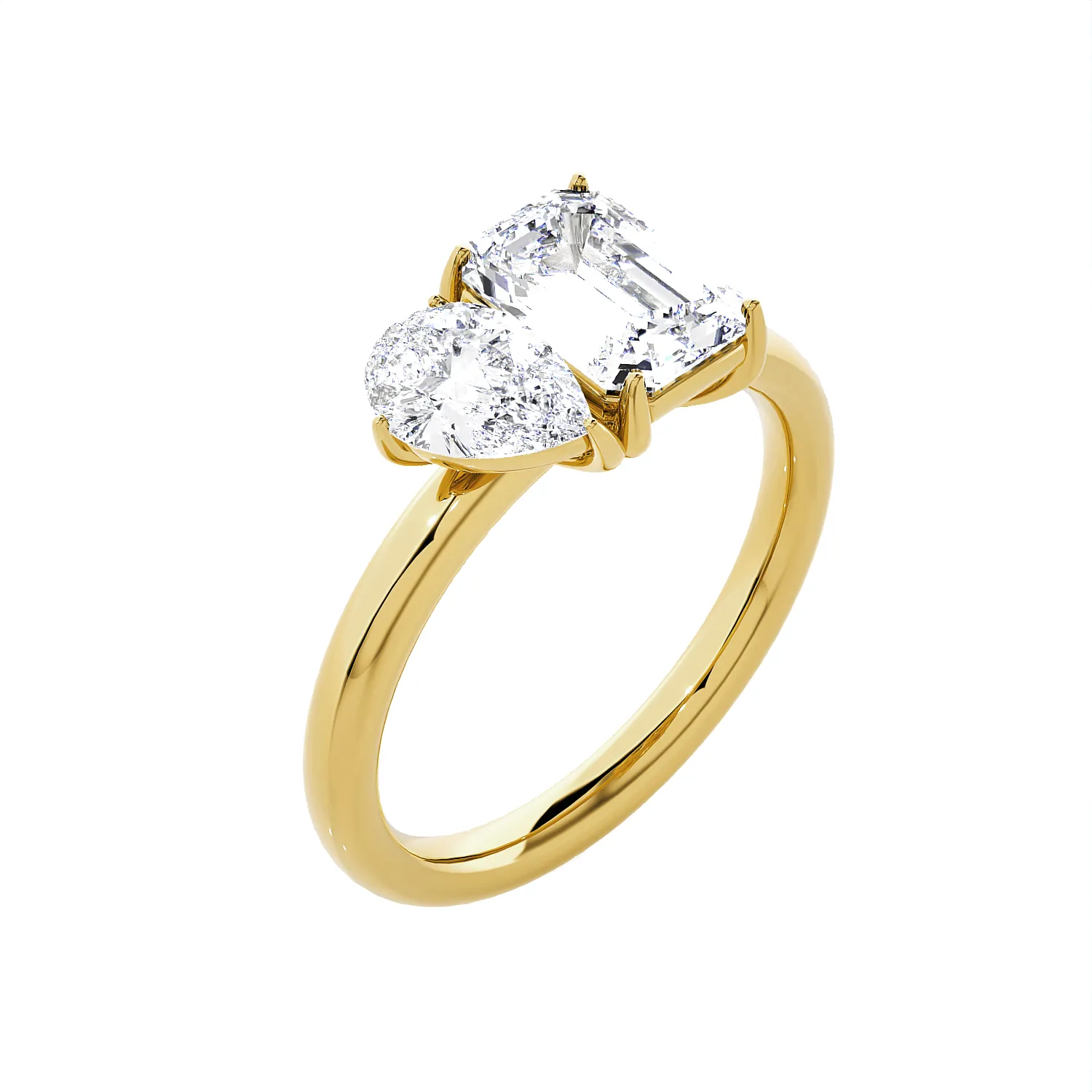 1 3/4 ctw Multi-Shape Lab Grown Diamond Ring