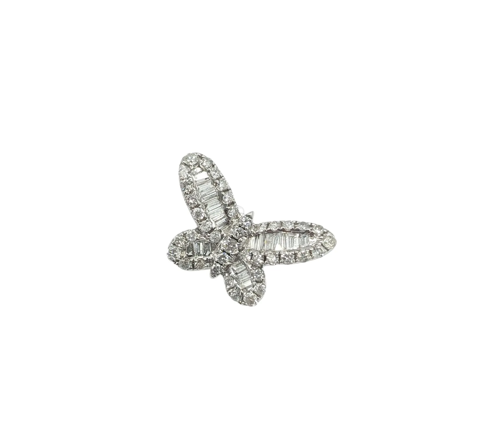 3/4 Carat Diamond Butterfly Ring