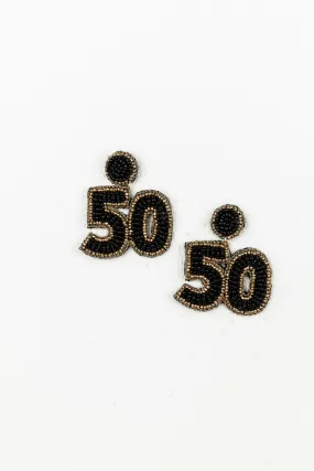 50th Earrings