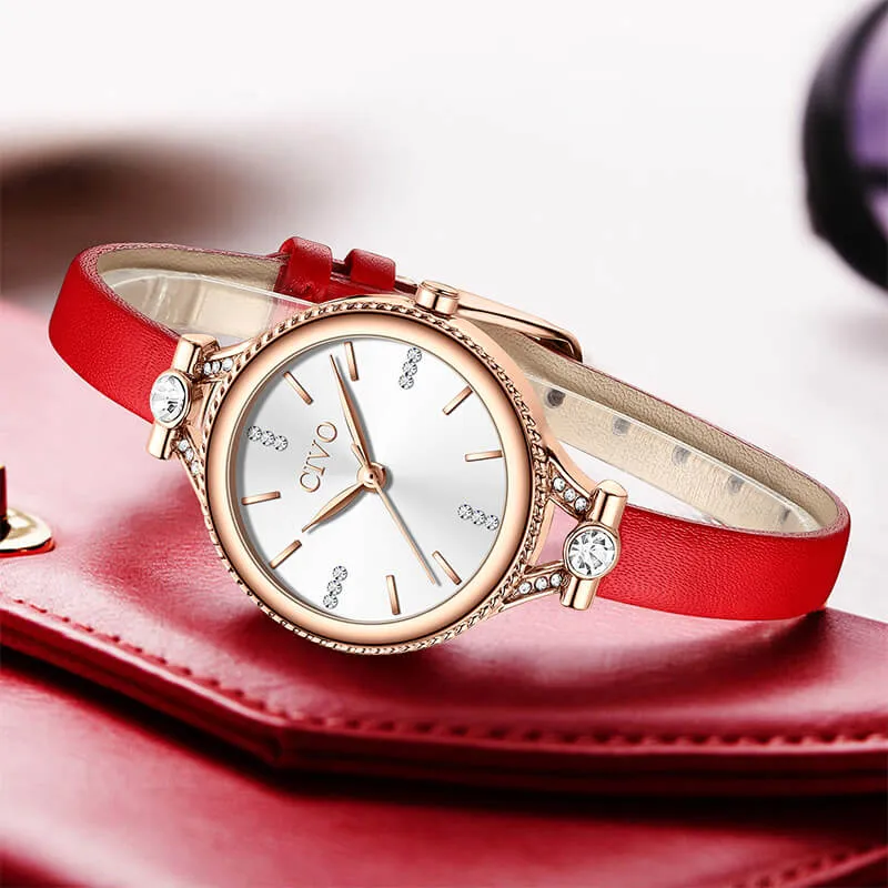 8120C | Quartz Women Watch | Leather Band