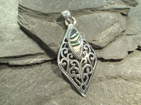 Abalone, Sterling Silver Pendant