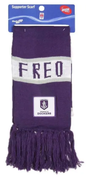 AFL Bar Scarf - Fremantle Dockers - Supporter Team Wear