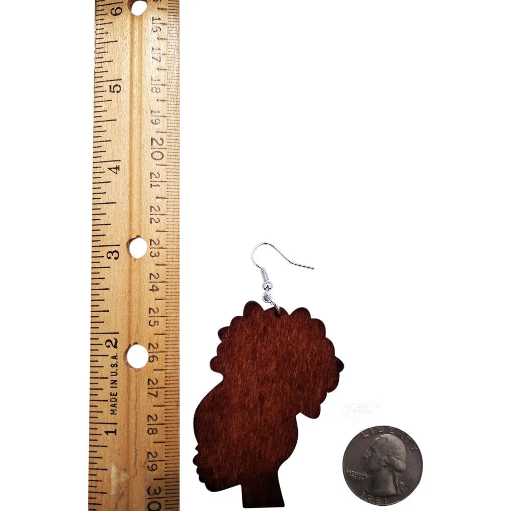 Afro Puff Earrings (6 colors) | Natural hair earrings | Afrocentric earrings | jewelry | accessories