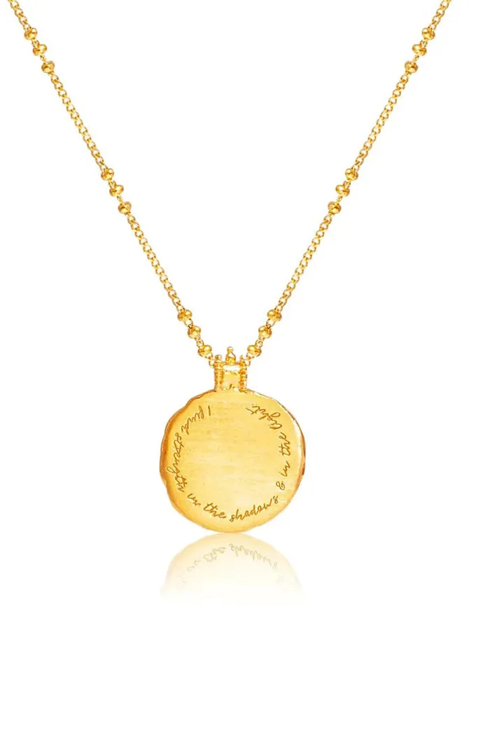 ananda soul sun & moon necklace