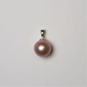 Argentium Silver Simplicity Pendant (Edison Pearl)