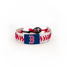 Baseball Bracelet - White/Red