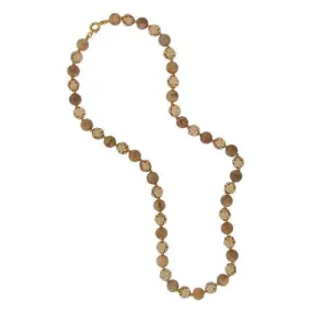 Beaded Riverstone Necklace