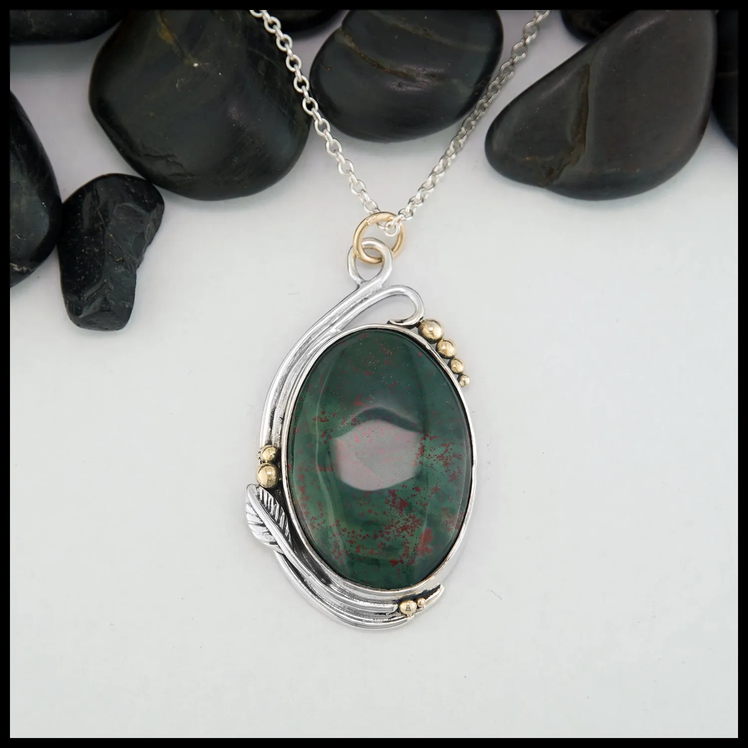 Bloodstone Natures Pendant