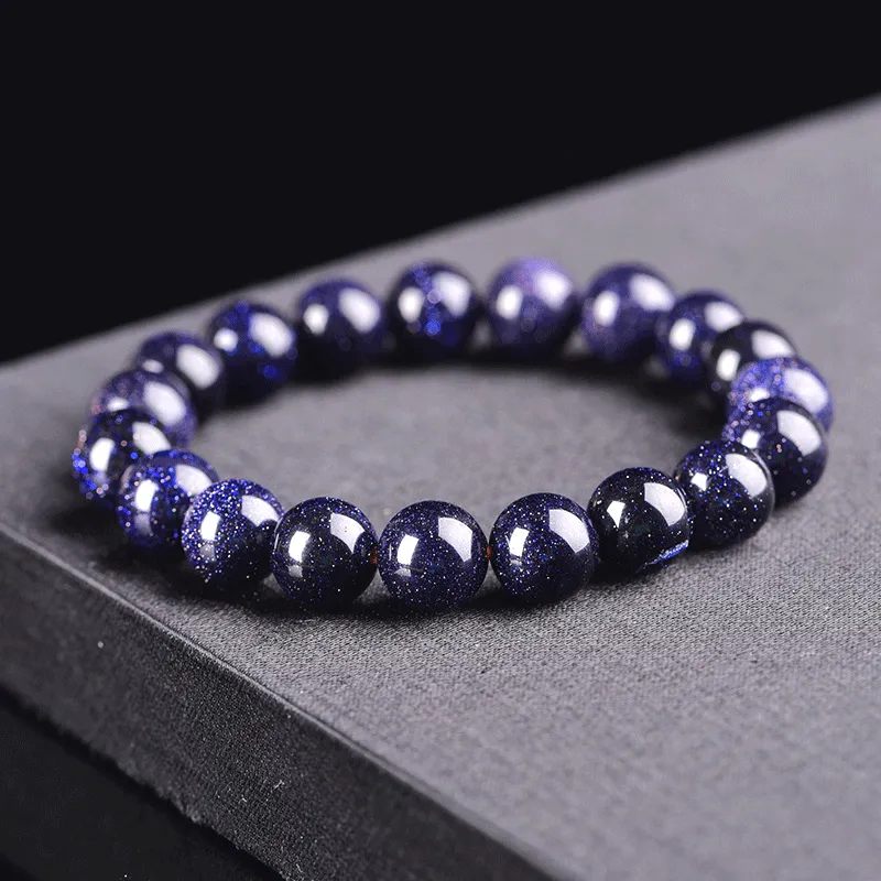 Blue Sandstone Bracelet - Intention Amplifier