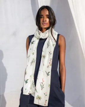 Botanica Scarf - White