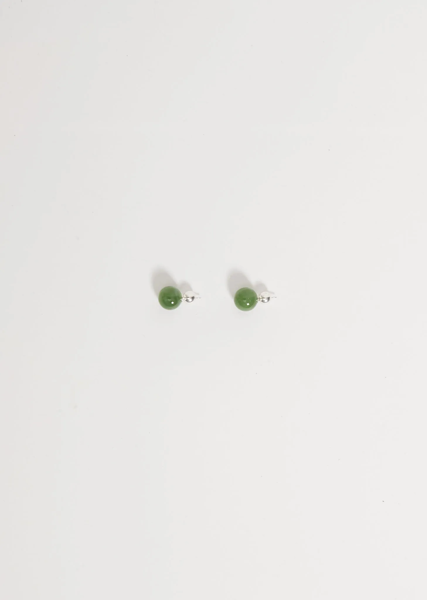 Boule Studs, Jade