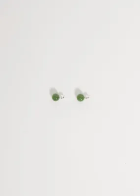 Boule Studs, Jade