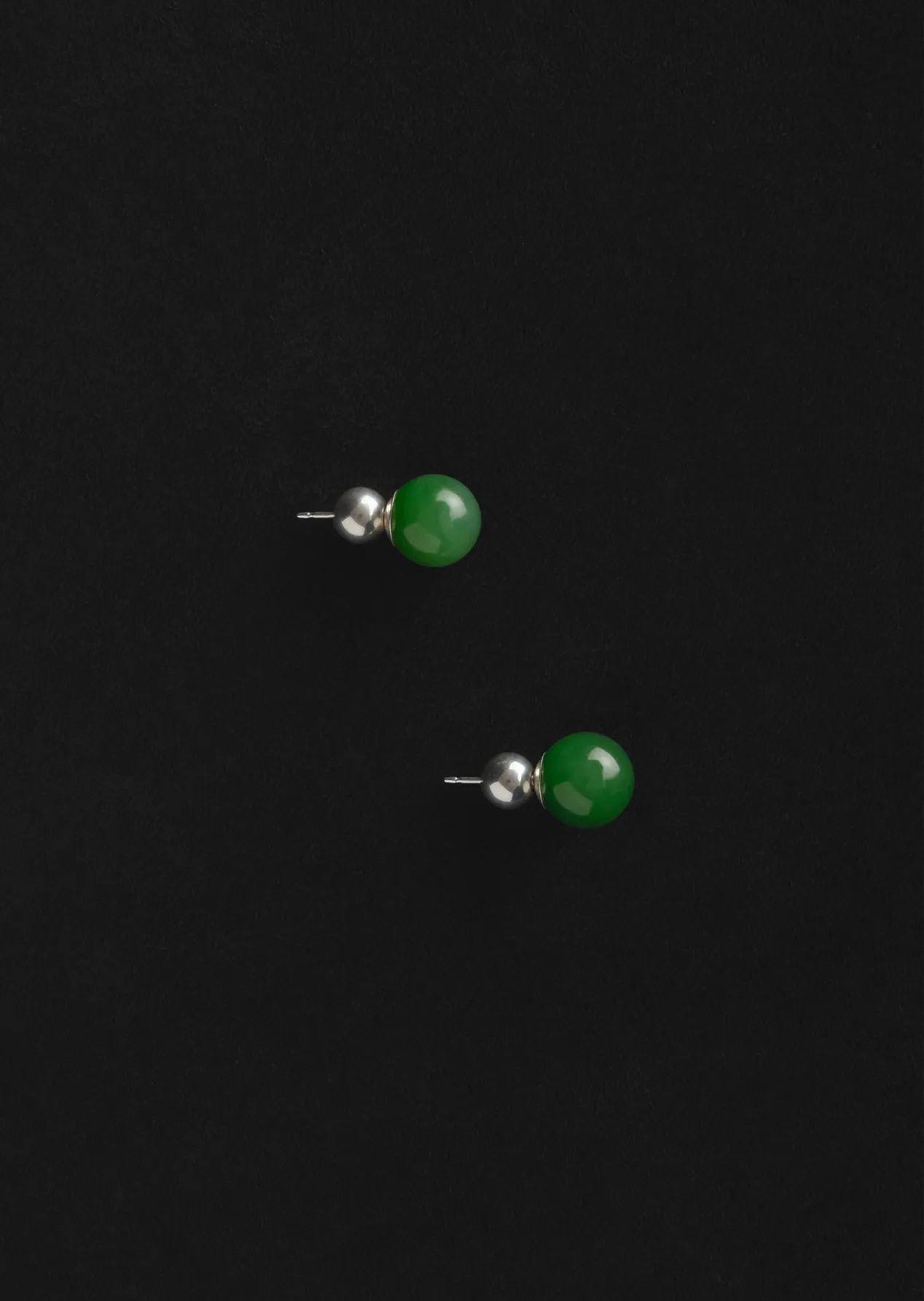 Boule Studs, Jade