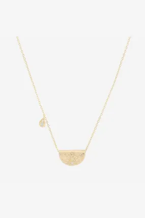 By Charlotte Love Deeply Necklace - Gold