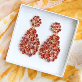 Caroline Svedbom Hannah Earrings - Coral Combo