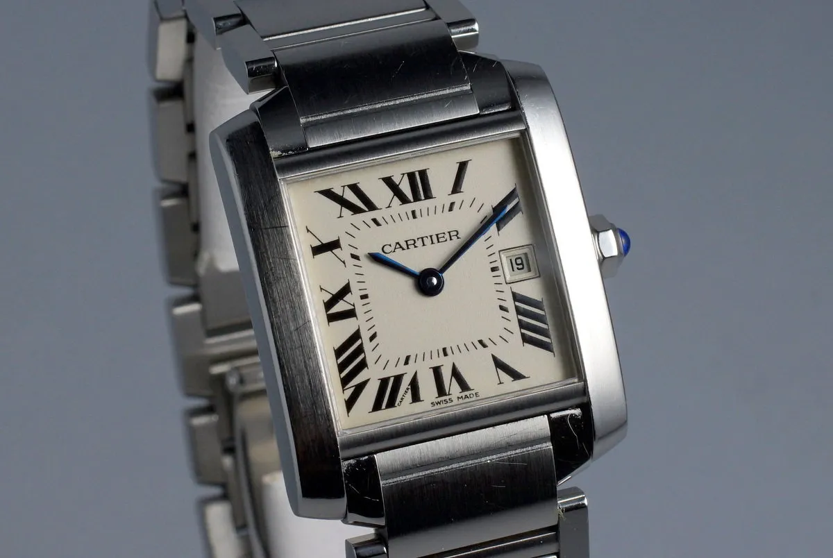 Cartier Quartz Tank Francaise 2465