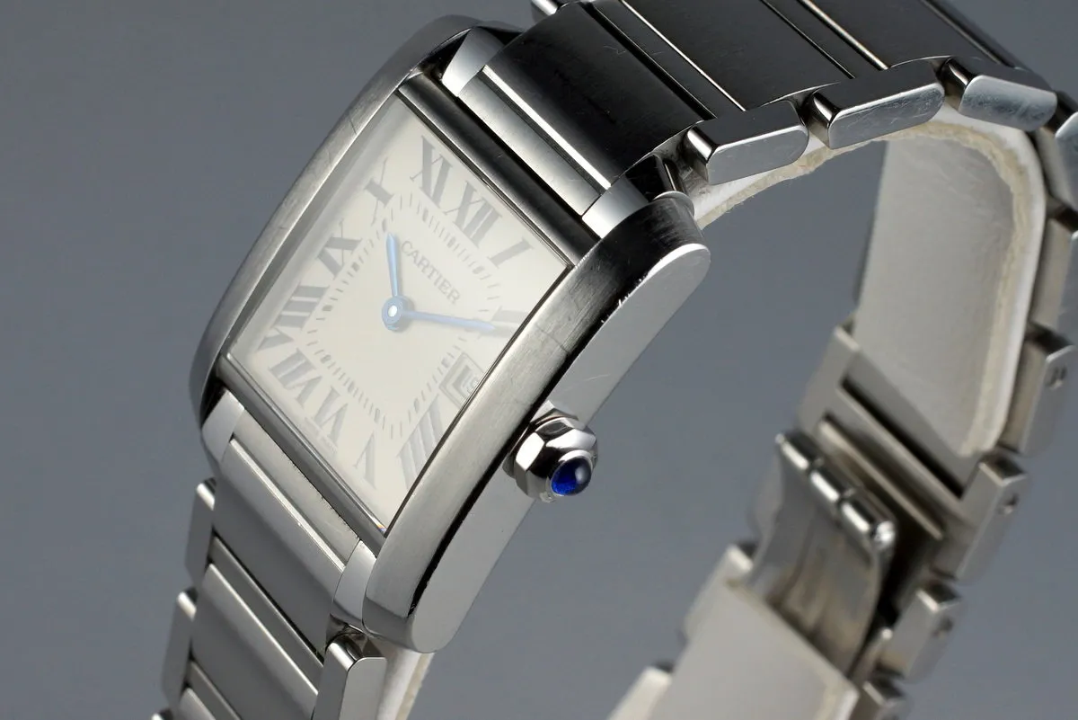 Cartier Quartz Tank Francaise 2465