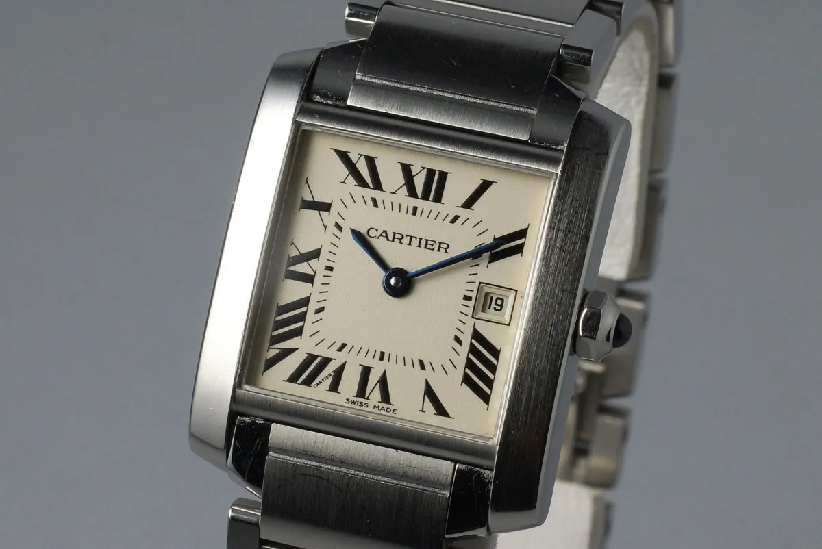 Cartier Quartz Tank Francaise 2465