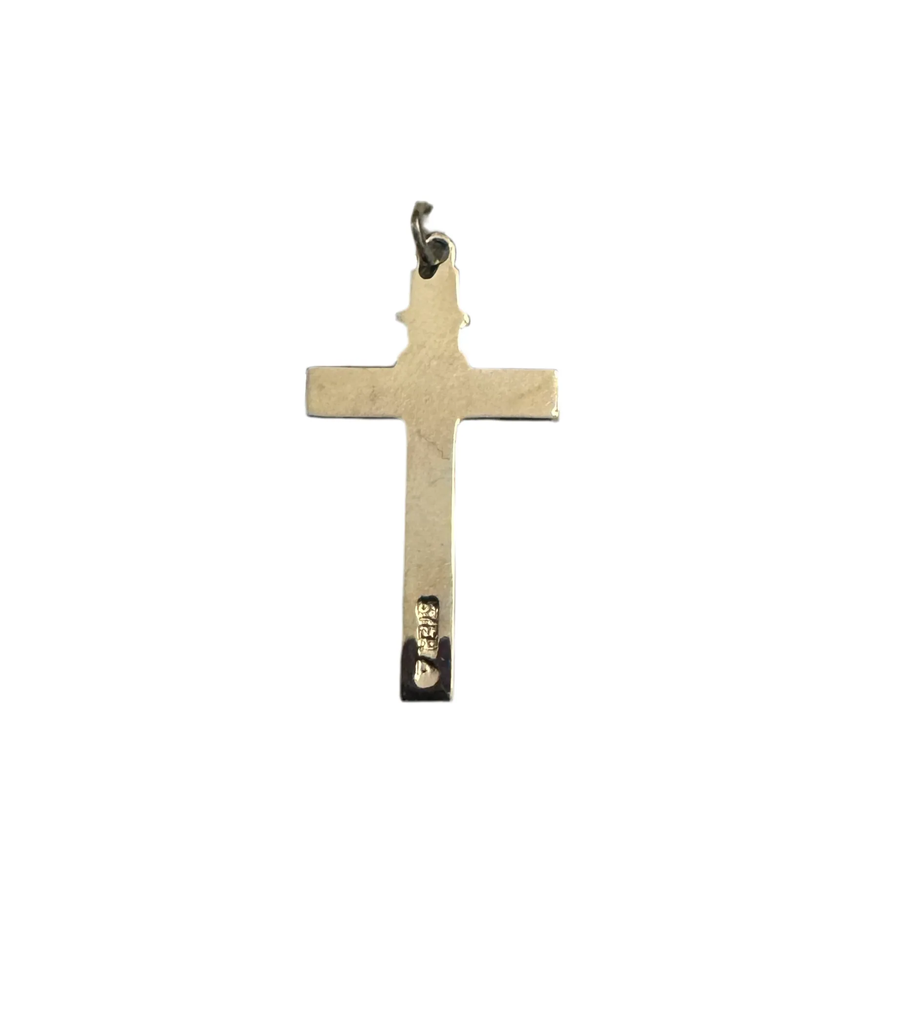 Cross with textured rosary