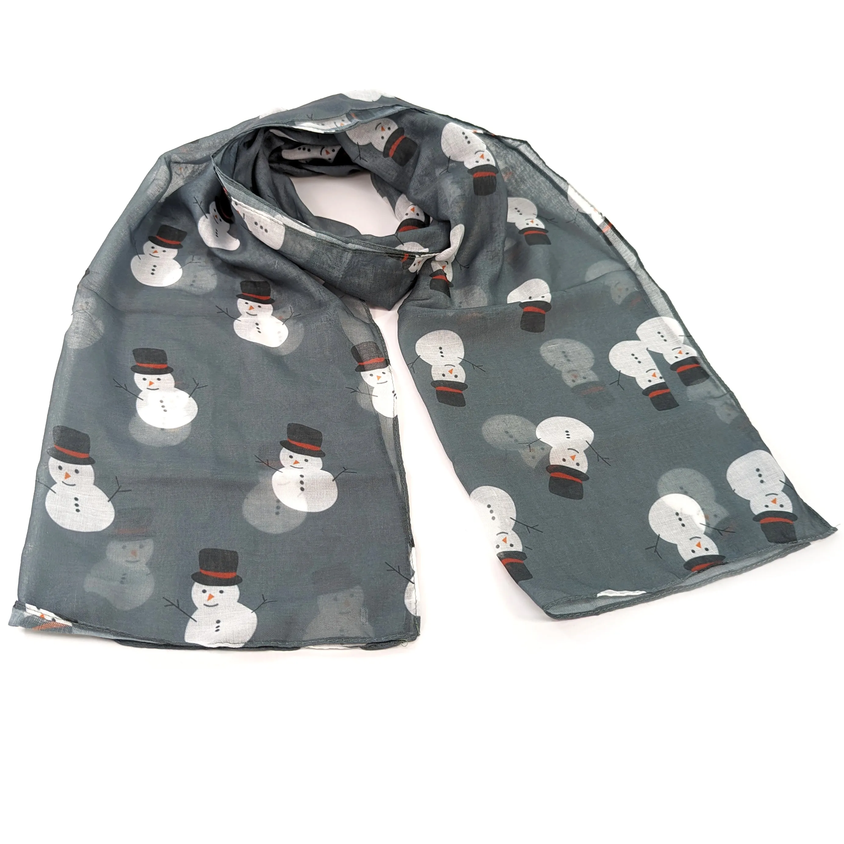 Cyril the Snowman Scarf - Exclusive Design (50x180cm)