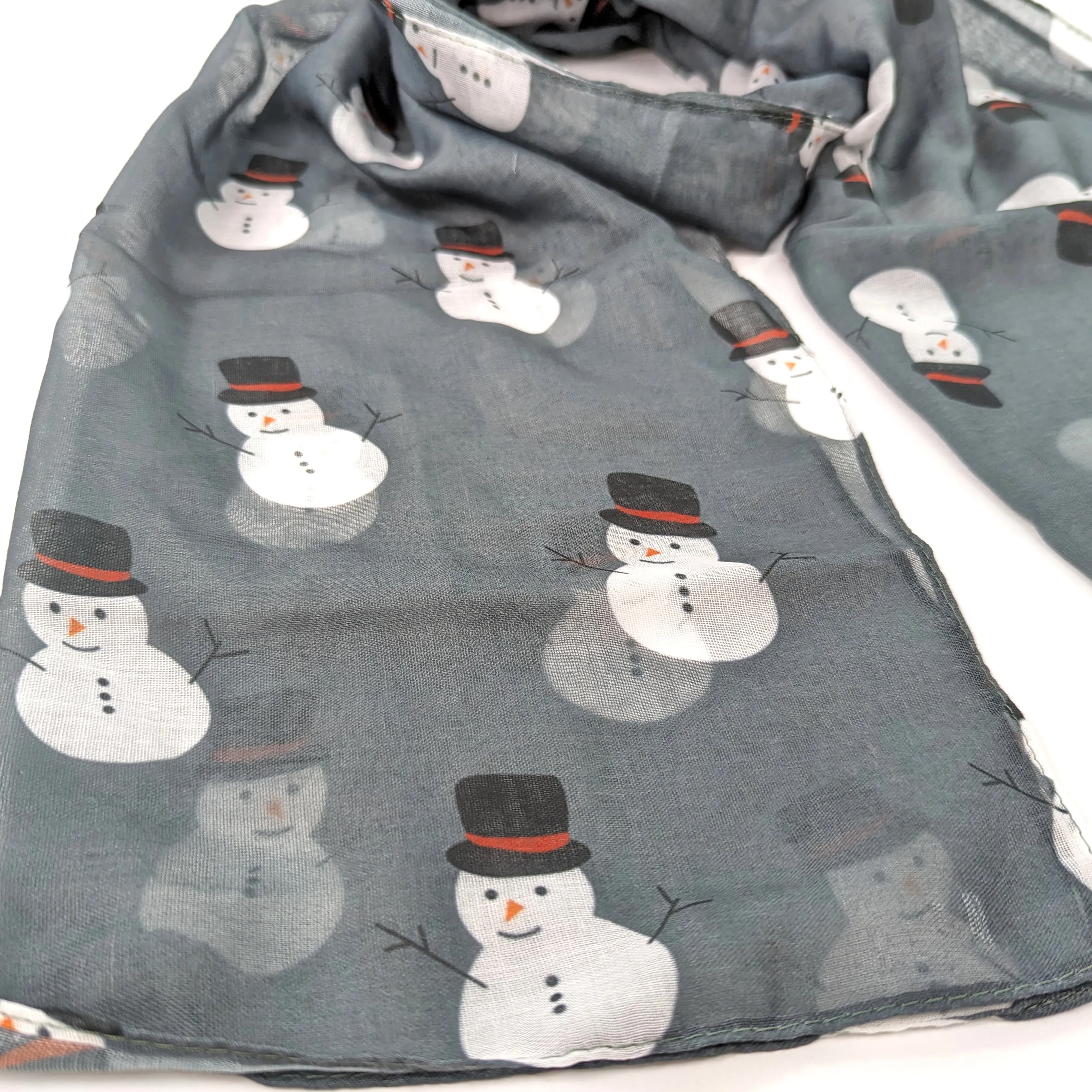 Cyril the Snowman Scarf - Exclusive Design (50x180cm)