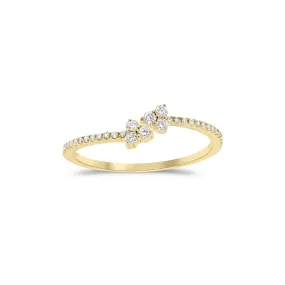 Diamond Petite Trios Ring