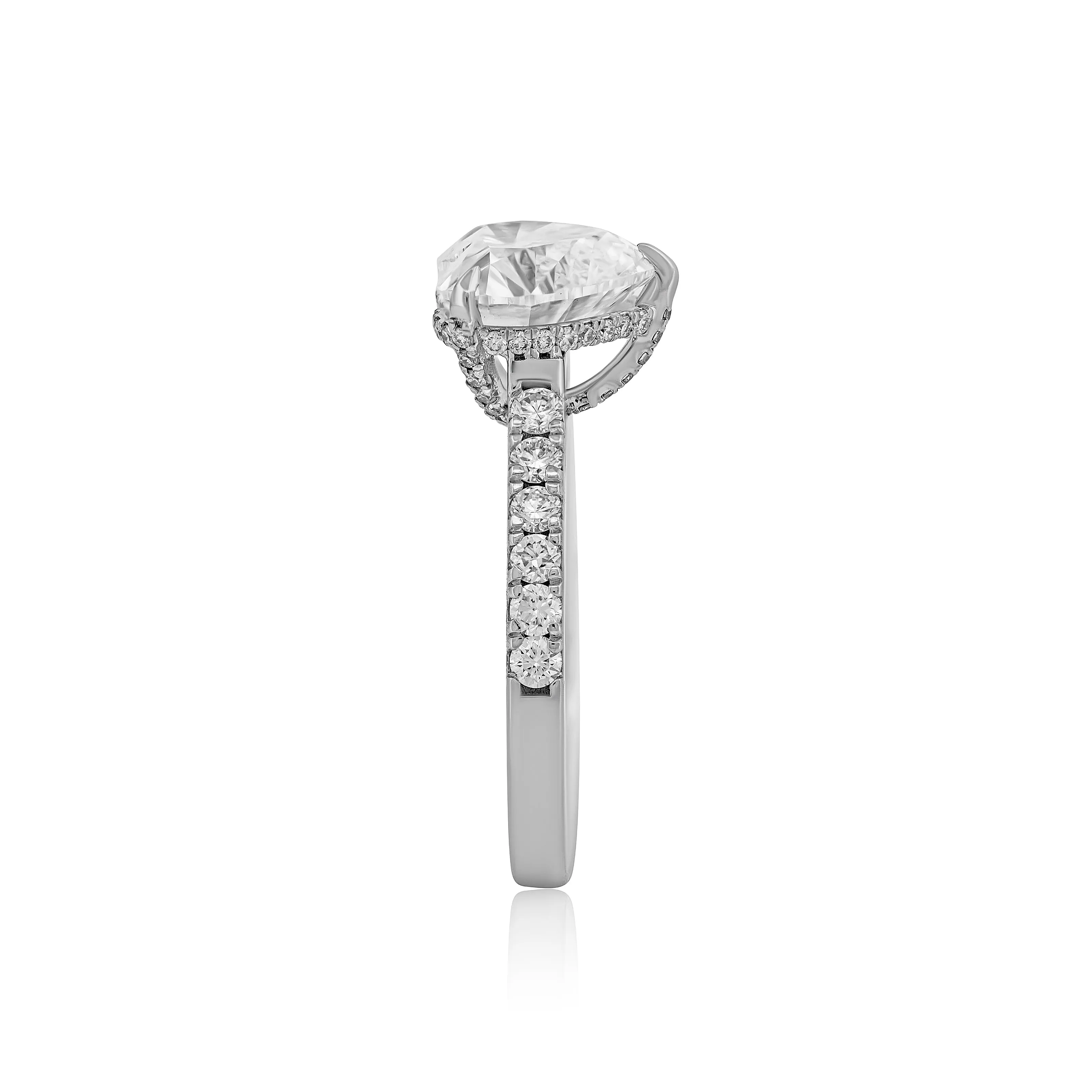 Diamond Ring 3.56 cts TW