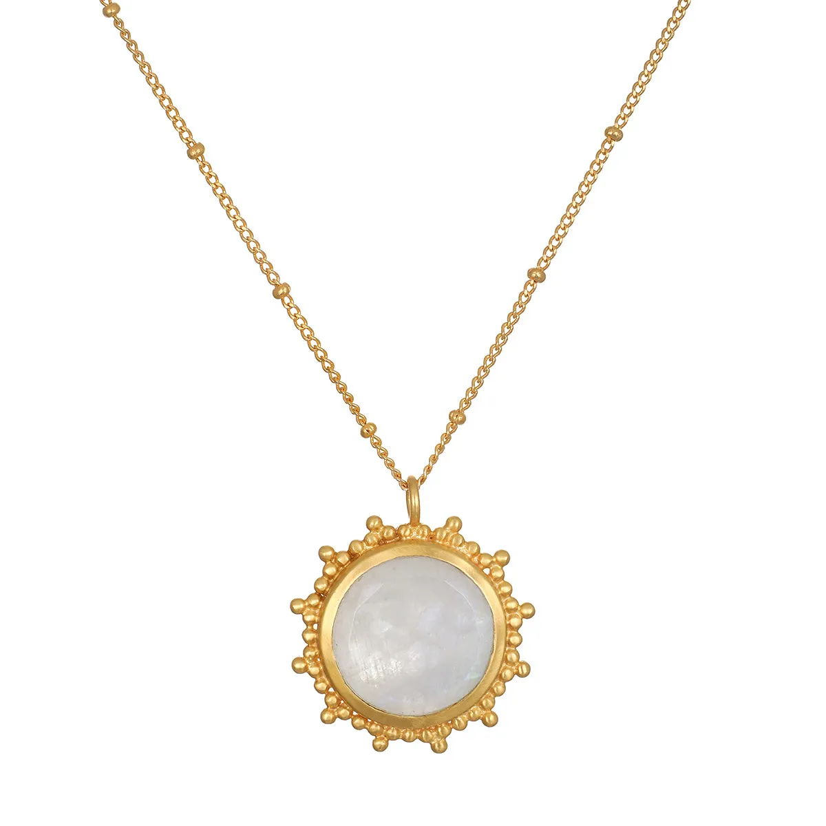 Drift Into Daydreams Moonstone Gemstone Necklace