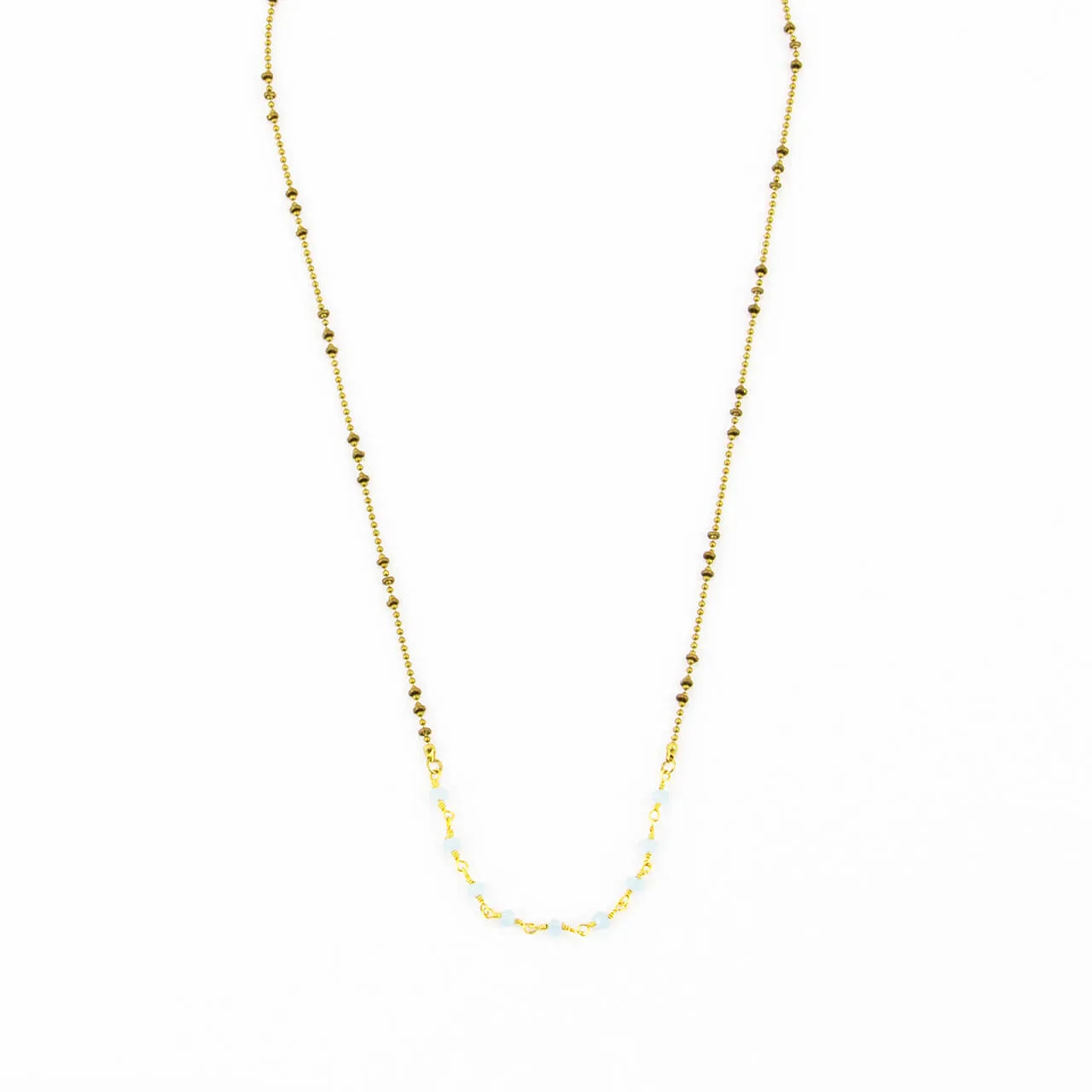 Eleanor Necklace: Simple Rosary Chain Necklace