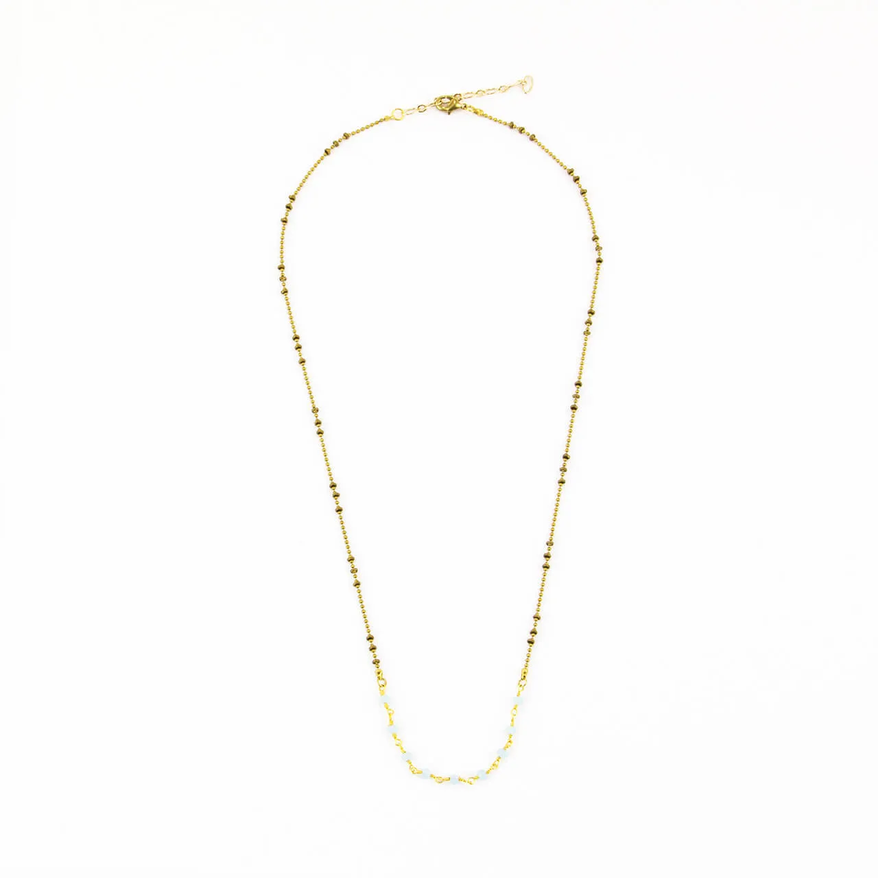 Eleanor Necklace: Simple Rosary Chain Necklace