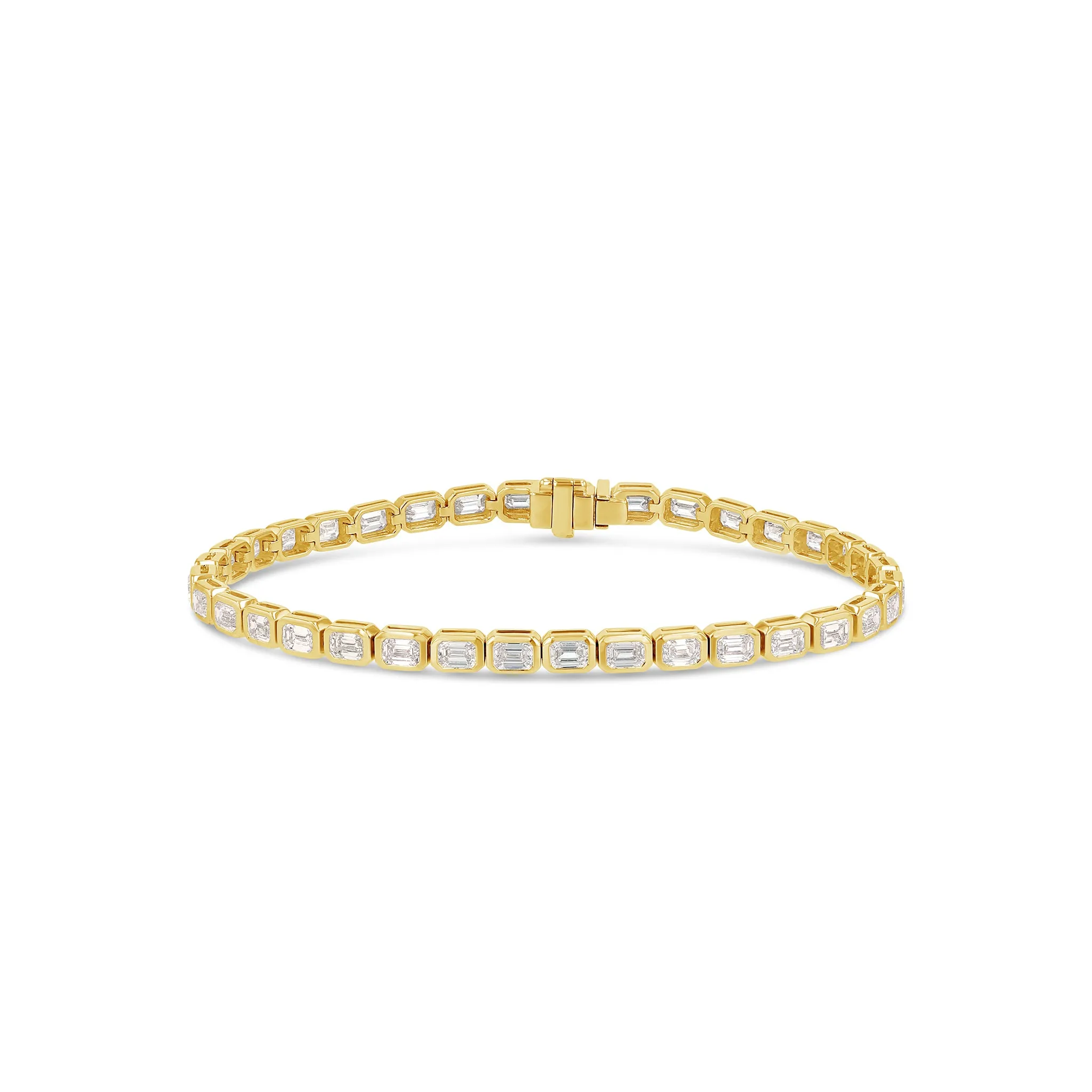 Emerald Cut Tennis Bracelet