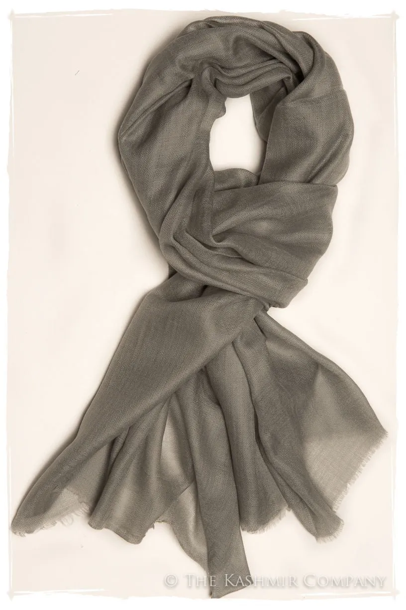 Eyes de Bulbul Silver Cloud Cashmere Scarf