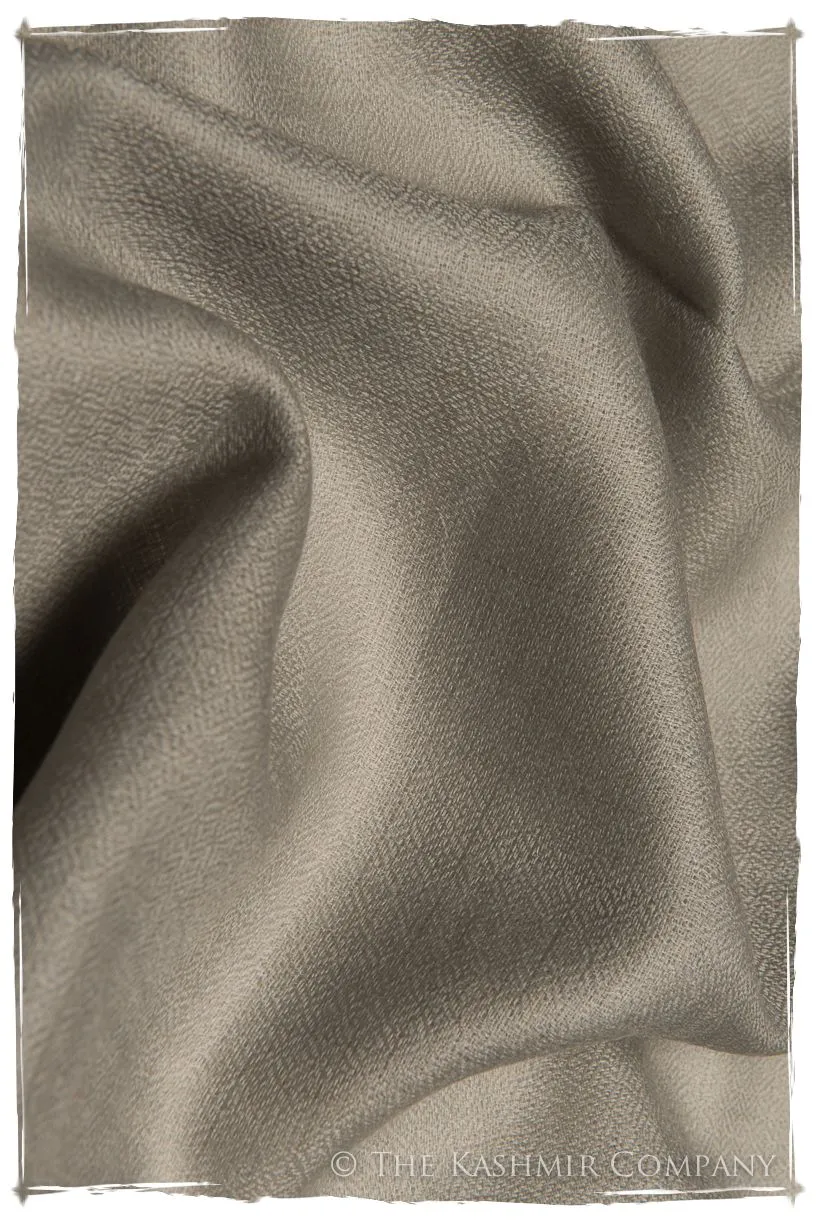 Eyes de Bulbul Silver Cloud Cashmere Scarf