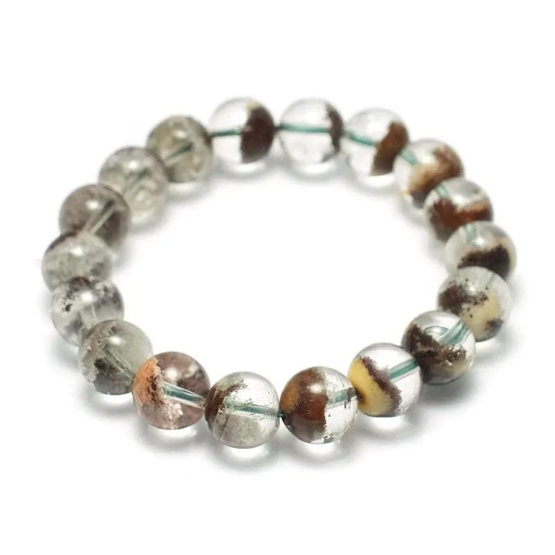 Garden Quartz Stretch Bracelet 12mm, 14mm