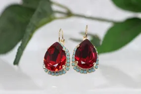 Garnet Earrings