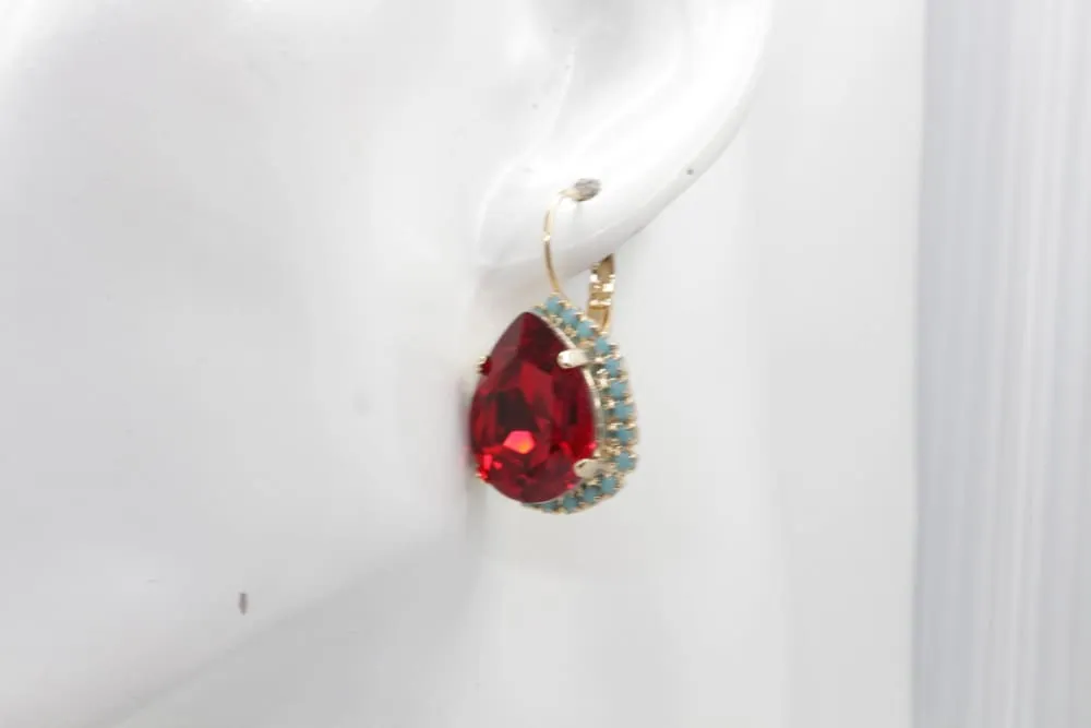 Garnet Earrings