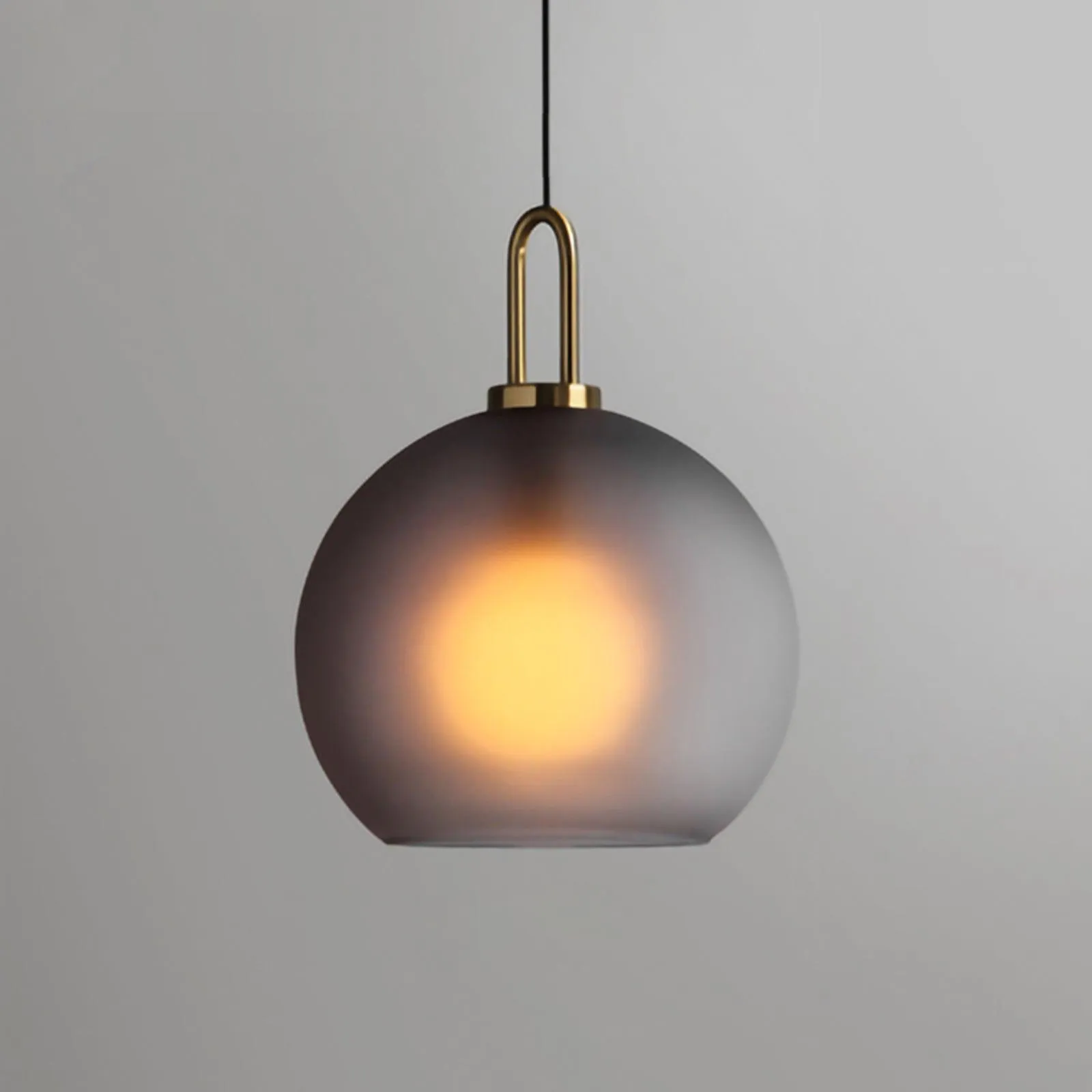 Glass Pendant Swag Light