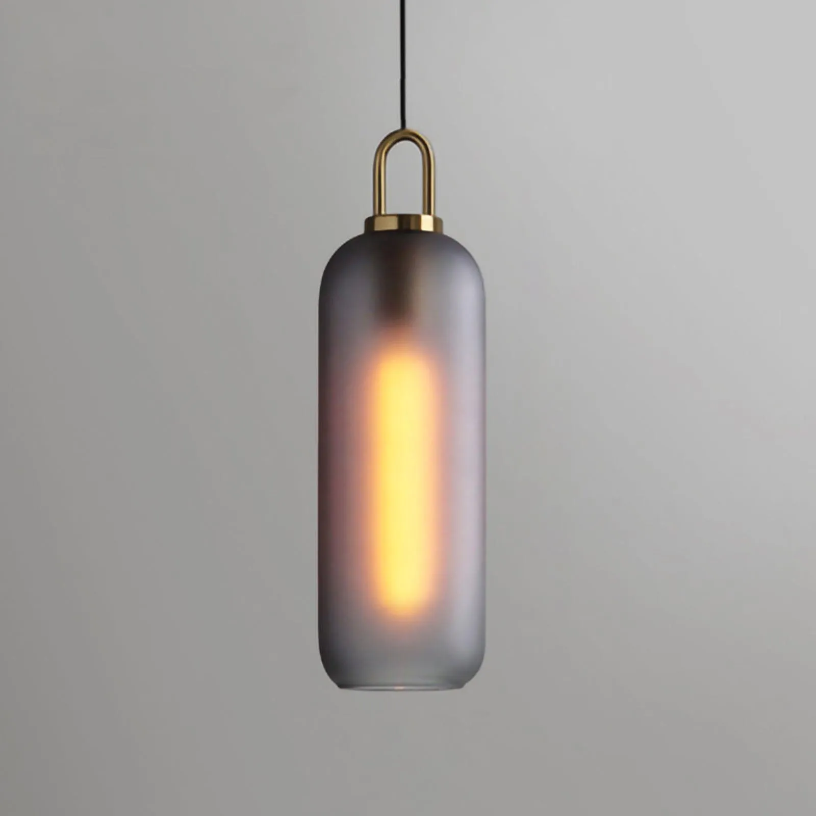 Glass Pendant Swag Light