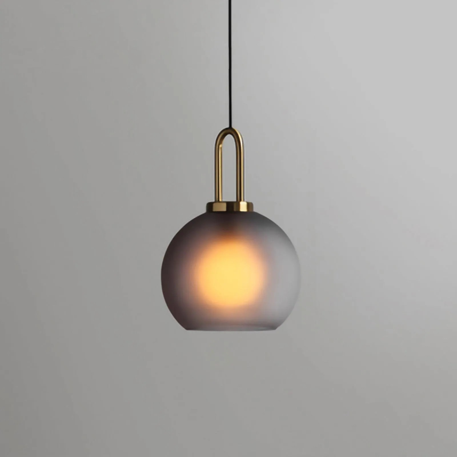 Glass Pendant Swag Light