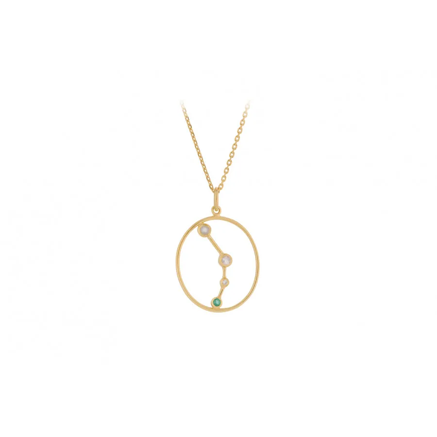 Gold Aries Necklace