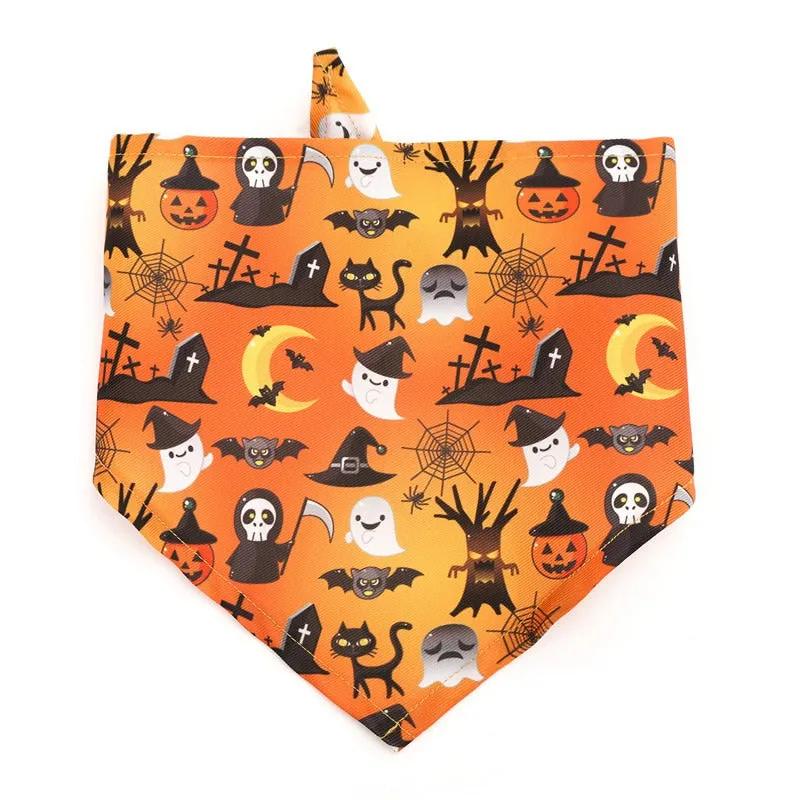 Halloween Themed Dog Bandanas