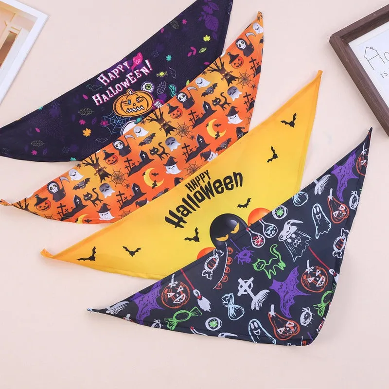 Halloween Themed Dog Bandanas