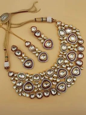 High Quality Kundan Necklace Set