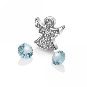 Hot Diamonds Anais Silver Angel Charm AC104