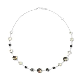 IPPOLITA Lollitini Sterling Silver Black Tie Short Necklace