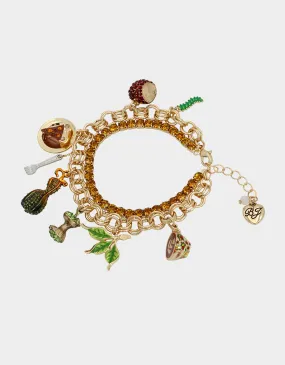 ITS FALL YALL CHARM BRACELET MULTI