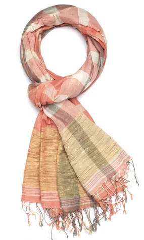 Jute Plaid - Rose