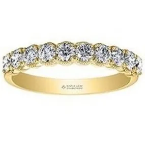 Ladies Diamond wedding band .80ct