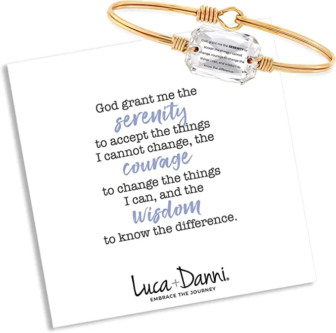 Luca and Danni Serenity Prayer Bracelet